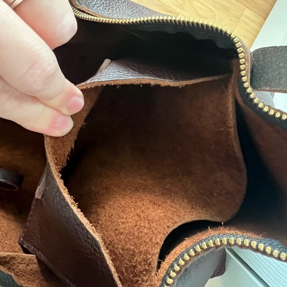 Portland Leather Goods Large Tote Bag With Zipper - Picture 6 of 11